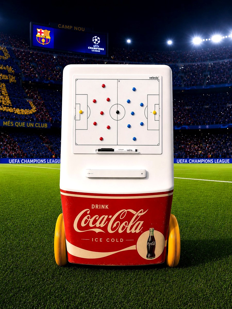 Caddy-Sport tableau tactique Coca-Cola